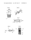 STEAM TURBINE, AND INTERMEDIATE SUPPORT STRUCTURE FOR HOLDING ROW OF LONG MOVING BLADES THEREIN diagram and image