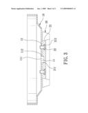 FAST-POSITIONING DEVICE FOR ASSEMBLING BLADE BRACKETS TO A MOTOR HOUSING OF A CEILING FAN diagram and image