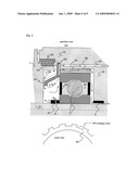 Deswirl mechanisms and roller bearings in an axial thrust equalization mechanism for liquid cryogenic turbomachinery diagram and image