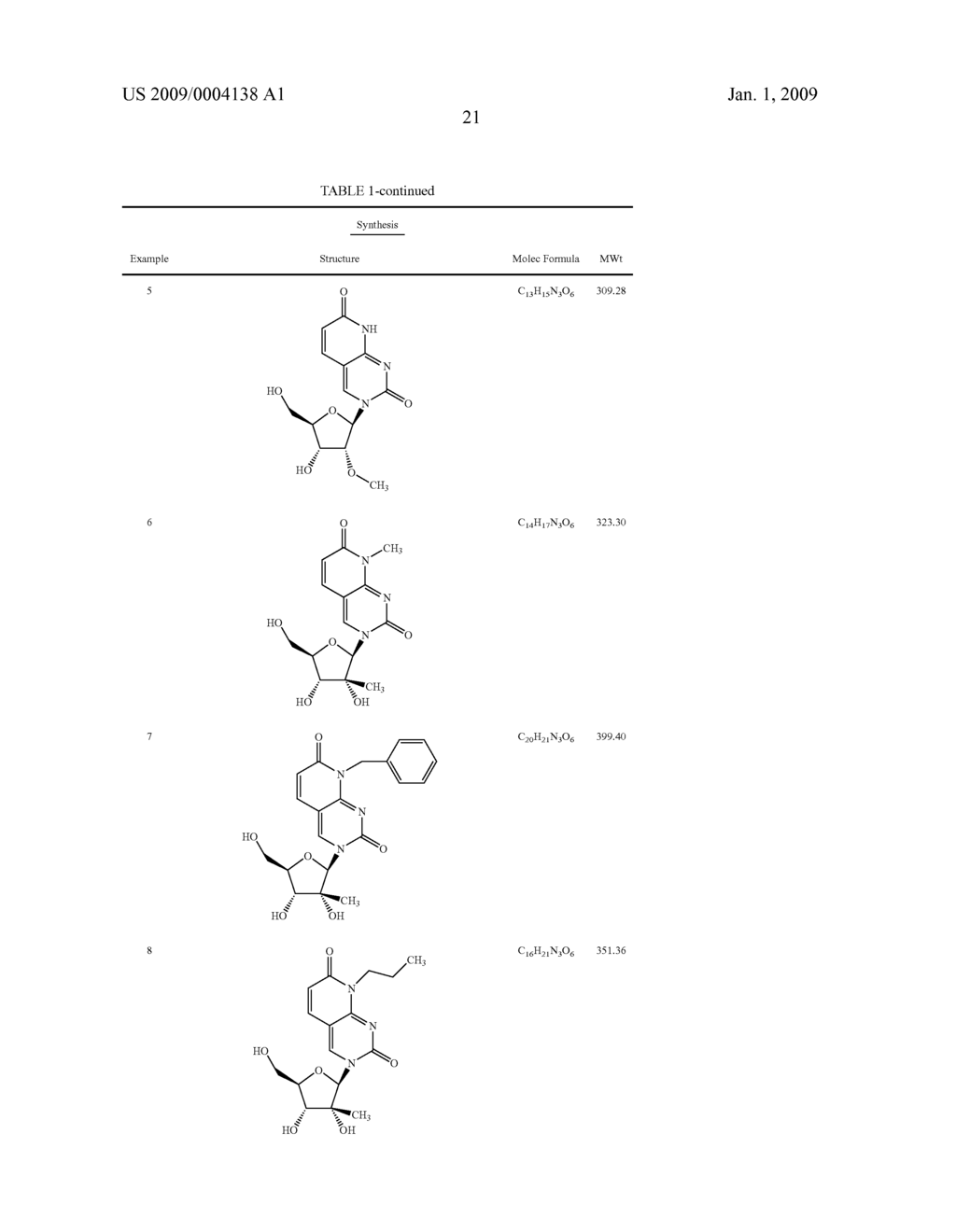 Bicyclic Nucleosides and Nucleotides as Therapeutic Agents - diagram, schematic, and image 22