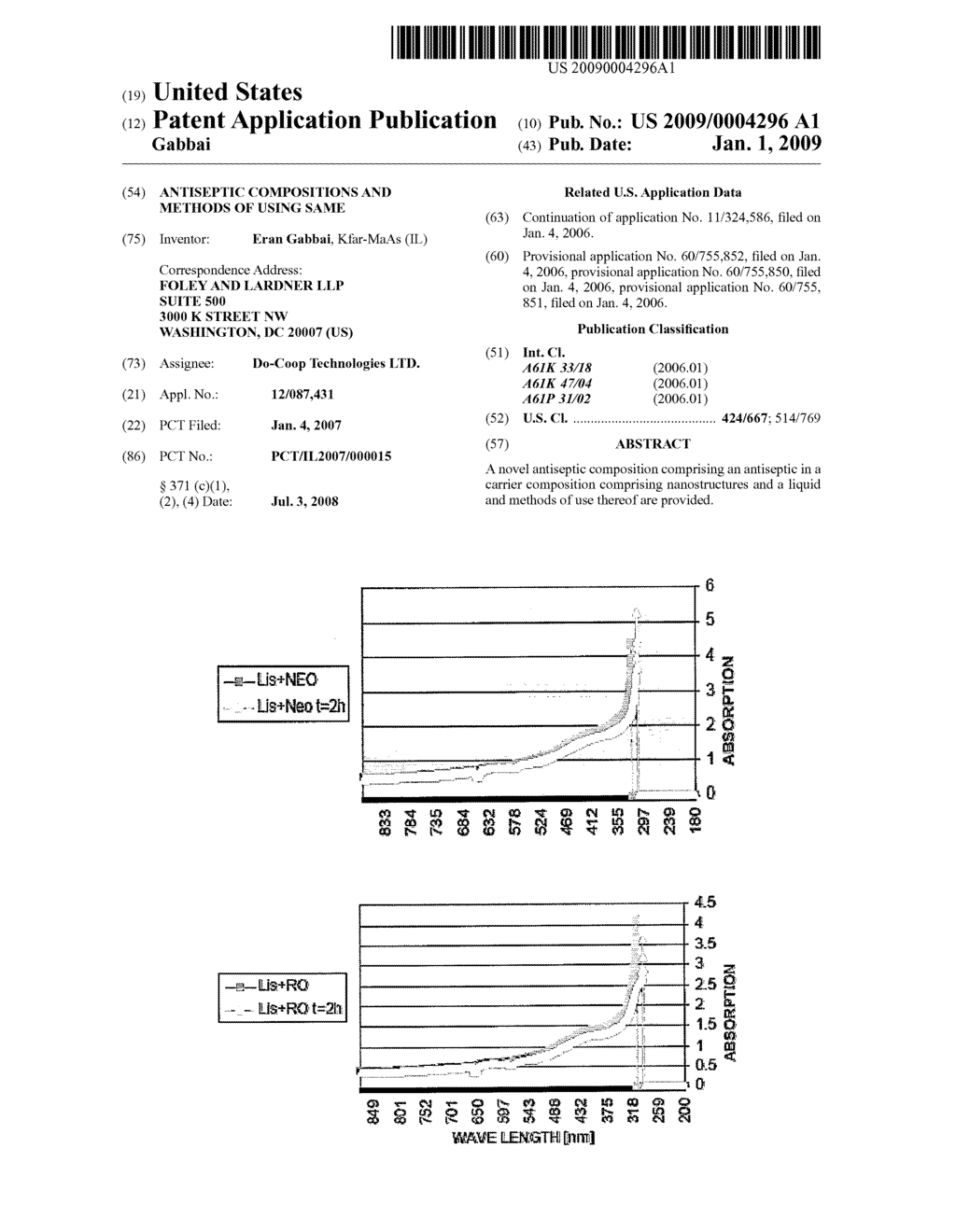 Antiseptic Compositions and Methods of Using Same - diagram, schematic, and image 01