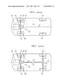 Power train for an amphibious vehicle diagram and image