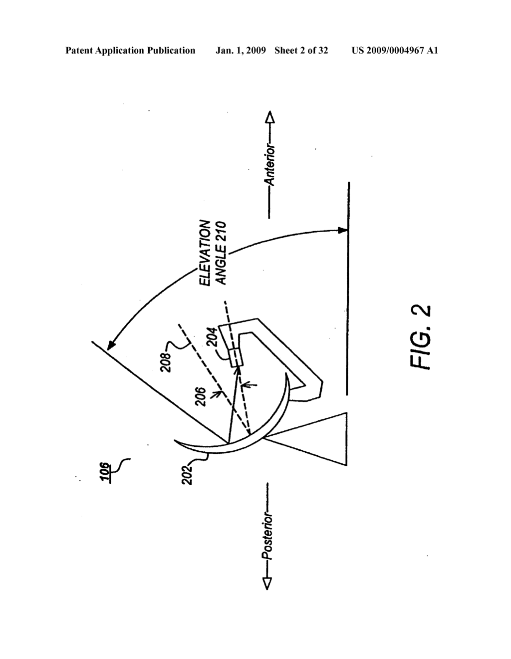 Method and apparatus for mitigating interference from terrestrial broadcasts sharing the same channel with satellite broadcasts using an antenna with posterior sidelobes - diagram, schematic, and image 03