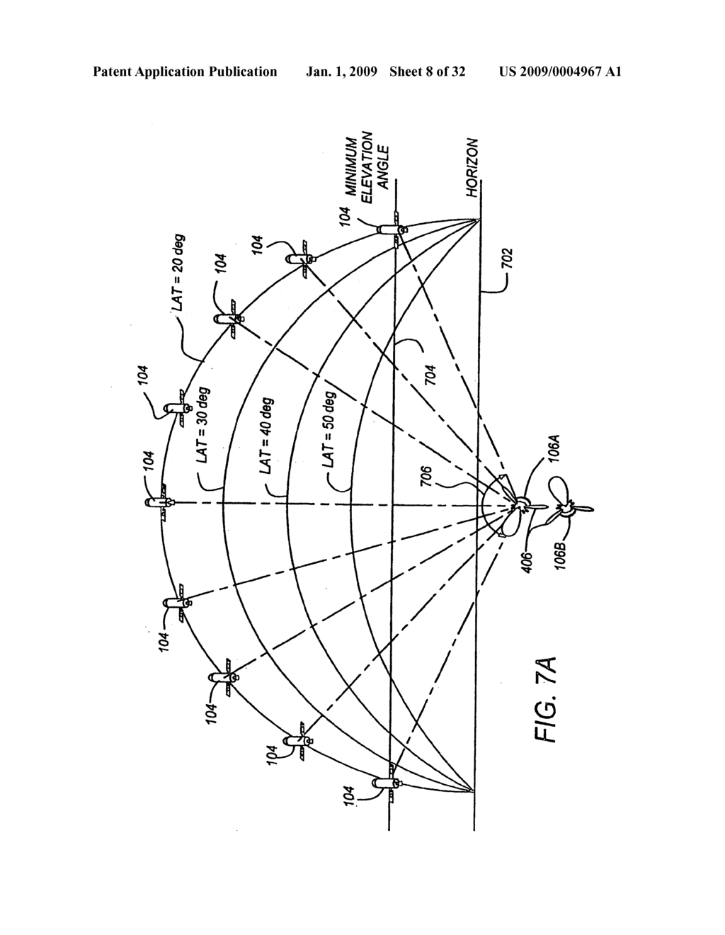 Method and apparatus for mitigating interference from terrestrial broadcasts sharing the same channel with satellite broadcasts using an antenna with posterior sidelobes - diagram, schematic, and image 09