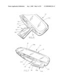 INTERIOR REARVIEW MIRROR SYSTEM WITH IDENTIFIER MODULE diagram and image