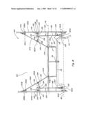 Adjustable convergence panels for discharging residue from a combine harvester diagram and image