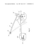 Adjustable convergence panels for discharging residue from a combine harvester diagram and image