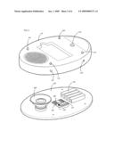 INTERACTIVE MULTI-PLAYER AUDIO GAMING DEVICE diagram and image