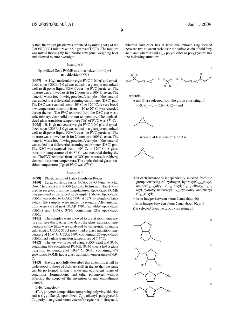 EPOXIDIZED ESTERS OF VEGETABLE OIL FATTY ACIDS AS REACTIVE DILUENTS - diagram, schematic, and image 13