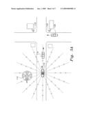 Vehicle pursuit caution light diagram and image