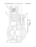 Vehicle pursuit caution light diagram and image