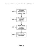 Systems and methods for merging data into documents diagram and image