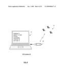 UNIVERSAL SERIAL BUS DONGLE DEVICE WITH WIRELESS TELEPHONY TRANSCEIVER AND SYSTEM FOR USE THEREWITH diagram and image