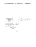 UNIVERSAL SERIAL BUS DONGLE DEVICE WITH WIRELESS TELEPHONY TRANSCEIVER AND SYSTEM FOR USE THEREWITH diagram and image