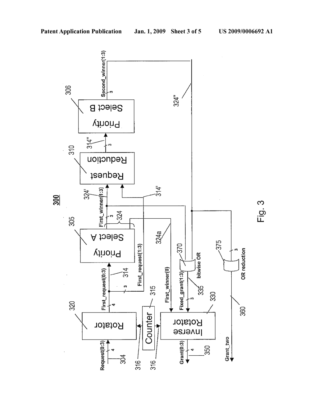 METHOD AND APPARATUS FOR A CHOOSE-TWO MULTI-QUEUE ARBITER - diagram, schematic, and image 04