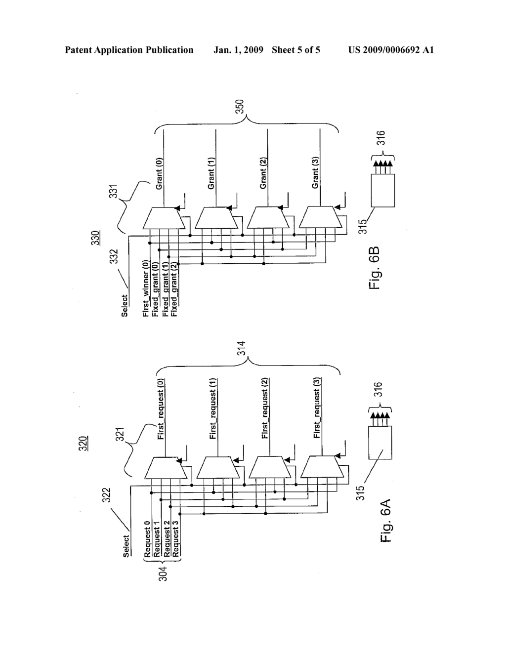 METHOD AND APPARATUS FOR A CHOOSE-TWO MULTI-QUEUE ARBITER - diagram, schematic, and image 06