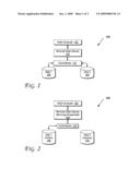 Automated intermittent data mirroring volumes diagram and image