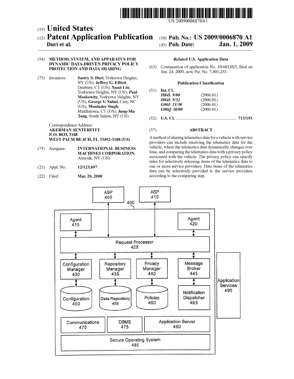 METHOD, SYSTEM, AND APPARATUS FOR DYNAMIC DATA-DRIVEN PRIVACY POLICY PROTECTION AND DATA SHARING - diagram, schematic, and image 01