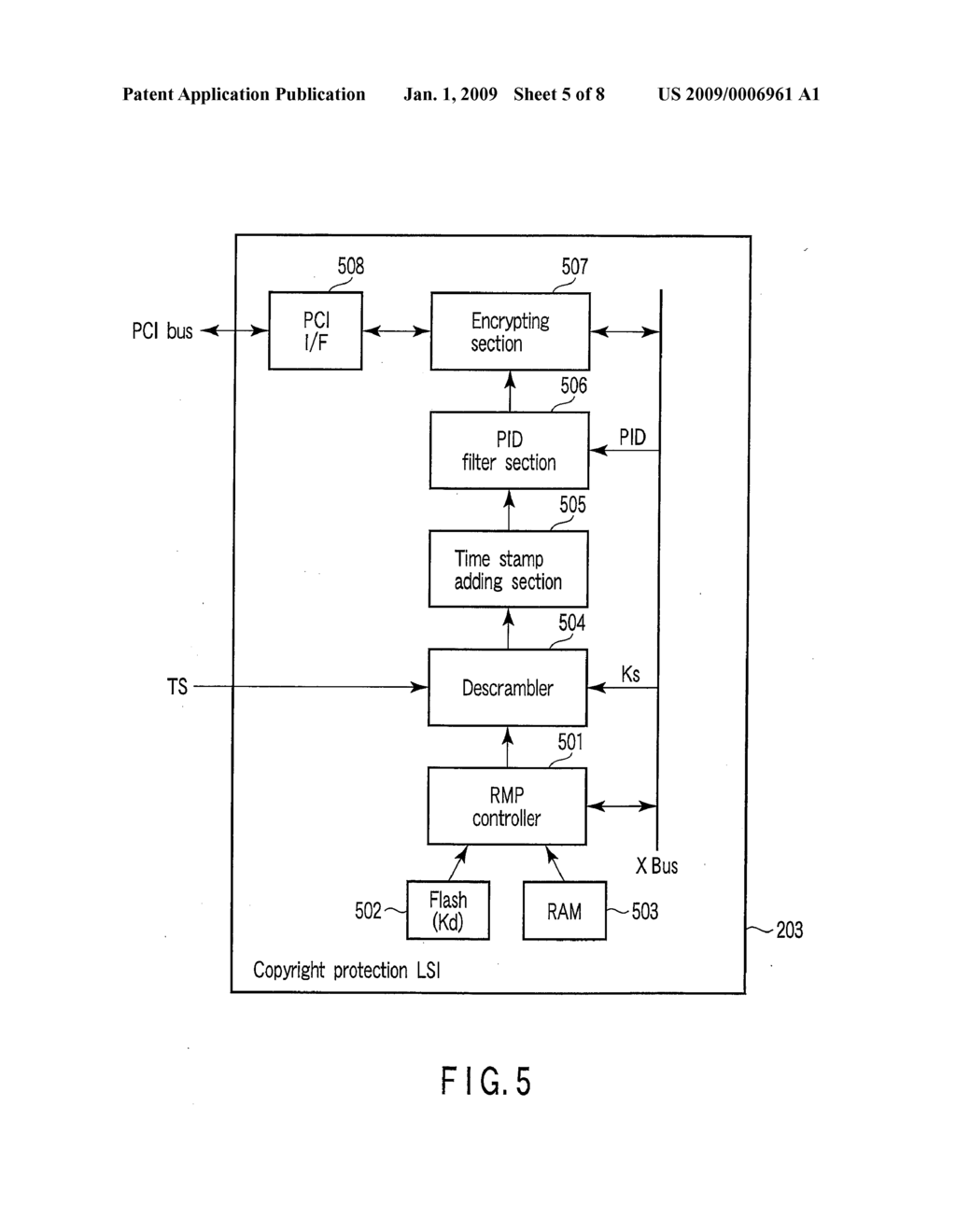 INFORMATION PROCESSING APPARATUS AND VIDEO AND AUDIO INFORMATION PROTECTING METHOD - diagram, schematic, and image 06