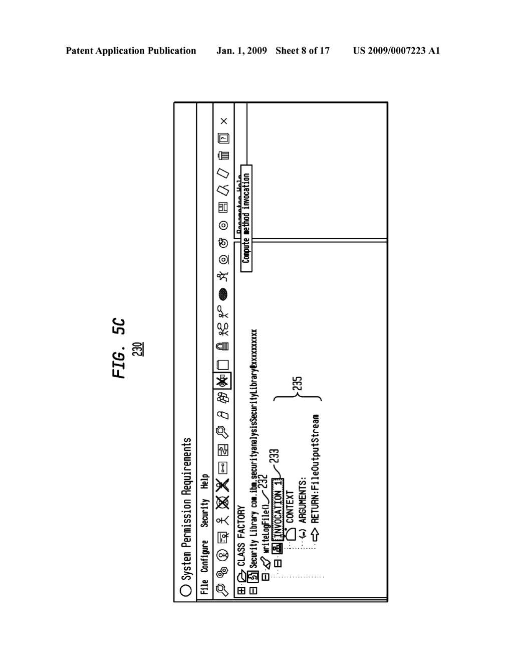 METHOD AND SYSTEM FOR RUN-TIME DYNAMIC AND INTERACTIVE IDENTIFICATION OF SOFTWARE AUTHORIZATION REQUIREMENTS AND PRIVILEGED CODE LOCATIONS, AND FOR VALIDATION OF OTHER SOFTWARE PROGRAM ANALYSIS RESULTS - diagram, schematic, and image 09