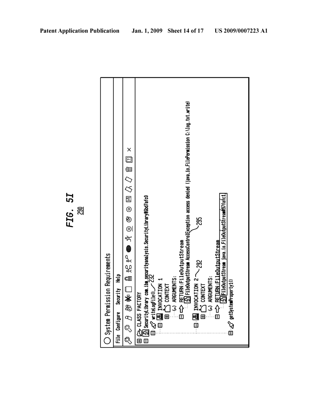 METHOD AND SYSTEM FOR RUN-TIME DYNAMIC AND INTERACTIVE IDENTIFICATION OF SOFTWARE AUTHORIZATION REQUIREMENTS AND PRIVILEGED CODE LOCATIONS, AND FOR VALIDATION OF OTHER SOFTWARE PROGRAM ANALYSIS RESULTS - diagram, schematic, and image 15