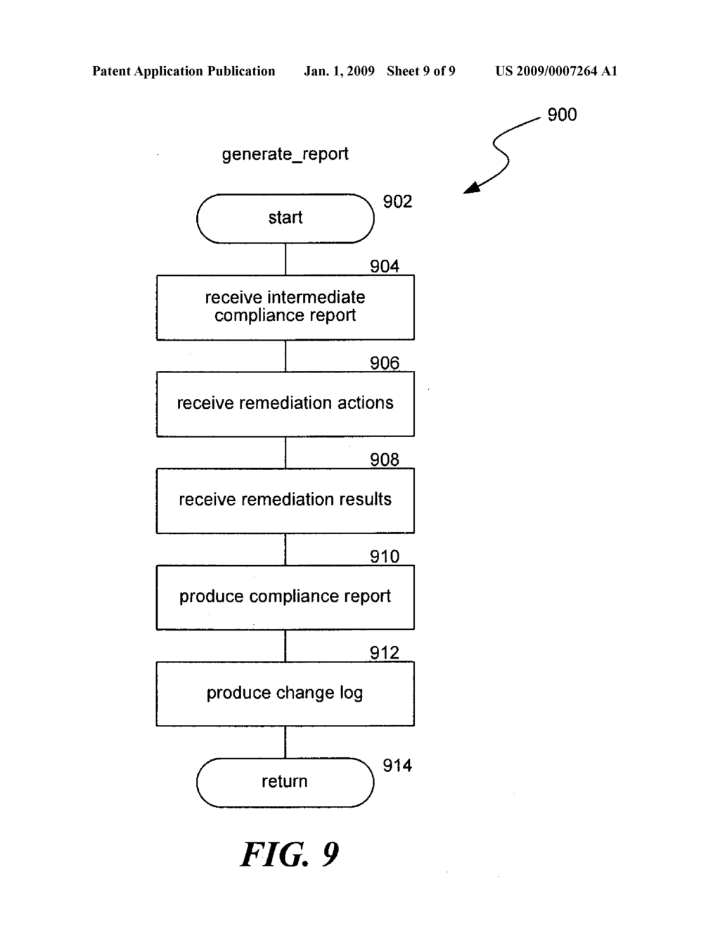 SECURITY SYSTEM WITH COMPLIANCE CHECKING AND REMEDIATION - diagram, schematic, and image 10