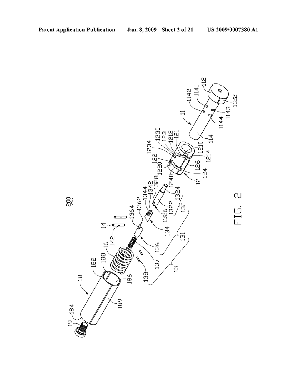 AUTOMATICALLY OPENING HINGE ASSEMBLY FOR PORTABLE ELECTRONIC DEVICES - diagram, schematic, and image 03