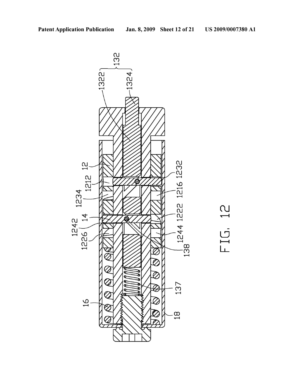 AUTOMATICALLY OPENING HINGE ASSEMBLY FOR PORTABLE ELECTRONIC DEVICES - diagram, schematic, and image 13