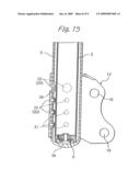 Assembly of sheet materials, tube assembly, drawing method and tools for drawing diagram and image