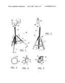 MUSICAL INSTRUMENT STAND WITH ASSISTED EXTENSION diagram and image