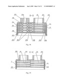 RIB PLATE TYPE HEAT EXCHANGER diagram and image