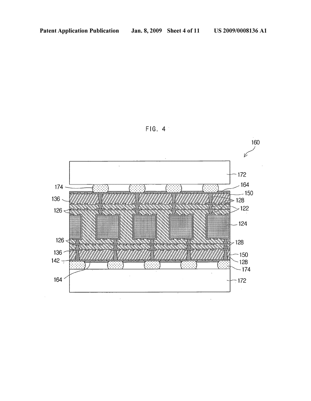 Multilayered printed circuit board and fabricating method thereof - diagram, schematic, and image 05