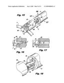 Apparatus for stapling and incising tissue diagram and image