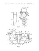 Pipe roller assembly diagram and image