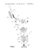 SINGLE SPRING SUPPORTING DEVICE diagram and image