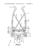 Foldable Three-Wheel Stroller diagram and image