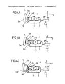 Occupant restraint device for a motor vehicle diagram and image