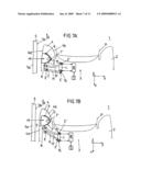 Occupant restraint device for a motor vehicle diagram and image