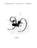 STATICALLY STABLE BIPED ROBOTIC MECHANISM AND METHOD OF ACTUATING diagram and image