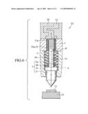 Microcontactor probe assembly having a plunger and electric probe module using the same diagram and image