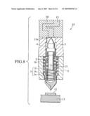 Microcontactor probe assembly having a plunger and electric probe module using the same diagram and image