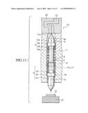 Microcontactor probe assembly having a plunger and electric probe module using the same diagram and image