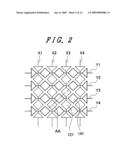 Display device with touch panel diagram and image