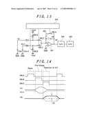 Display device with touch panel diagram and image