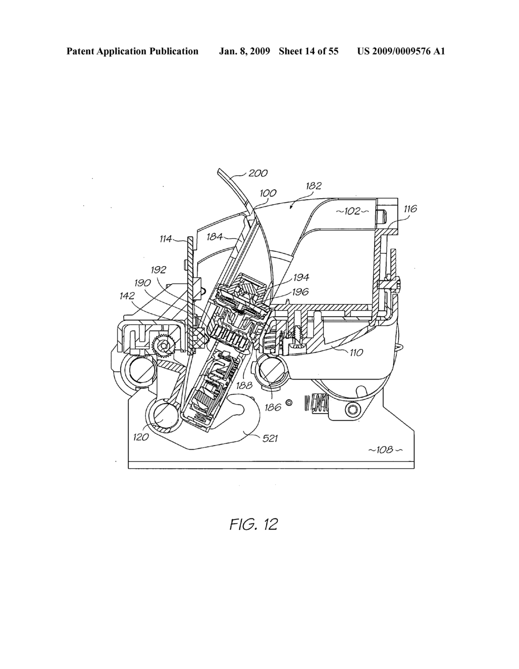 VALVE AND REGULATOR ARRANGEMENT FOR A PRINTHEAD CARTRIDGE - diagram, schematic, and image 15