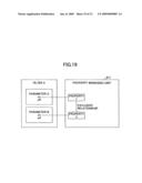 Information processing apparatus, rule file outputting apparatus, program, and method of determining exclusive relationship between parameters diagram and image