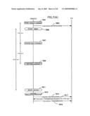 Setting information transmission/reception system diagram and image