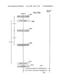 Setting information transmission/reception system diagram and image