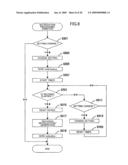 Setting information transmission/reception system diagram and image