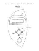 Setting information transmission/reception system diagram and image